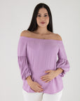 Camisa Zuri morado