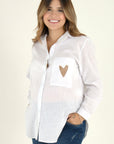 Camisa Latido blanco