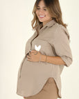 Camisa Latido beige