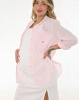 Vestido en Rib apto lactancia ivory