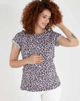 T-shirt Nube morado