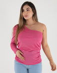 Blusa Neus fucsia