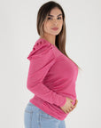 Blusa Neus fucsia