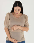 Blusa Helena beige