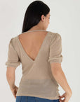 Blusa Helena beige