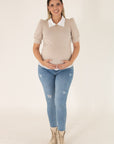 Blusa Poply beige