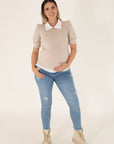 Blusa Poply beige