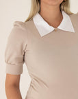 Blusa Poply beige