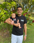 Dúo papá/bb DAD negro