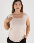 Blusa Candelaria beige