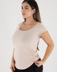 Blusa Candelaria beige