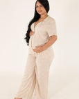 Pijama Pantalón Latido beige