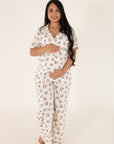 Pijama Pantalón Latido ivory