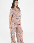Pijama Pantalón Fiore caqui