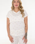 Pijama pantalon duo ivory