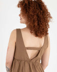 Vestido Curly caqui