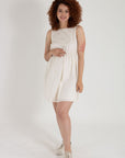 Vestido Curly ivory