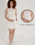 Vestido Curly ivory