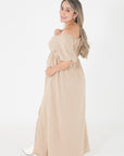 Vestido Luna caqui