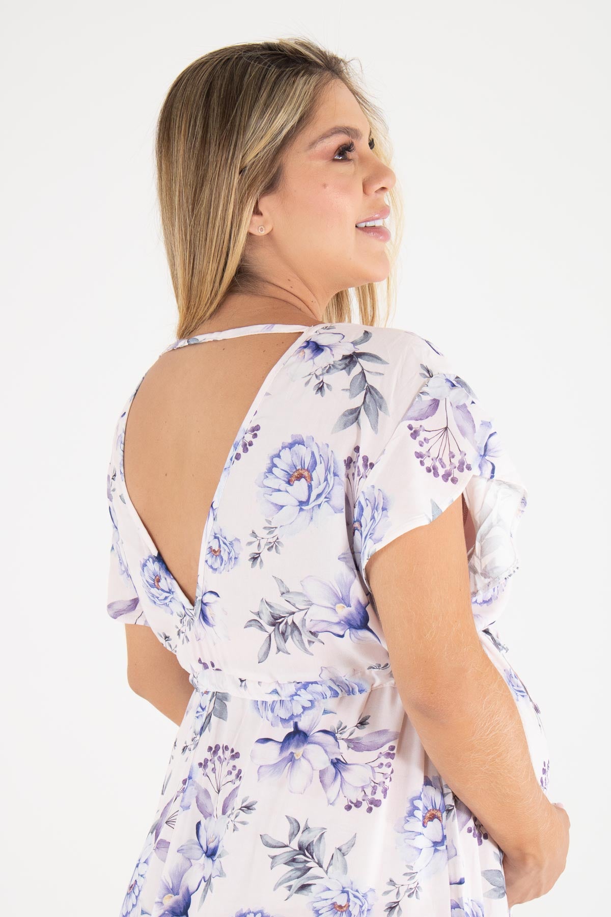 Vestido Amalia morado