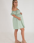 Vestido Corto Julieta verde