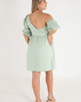 Vestido Corto Julieta verde
