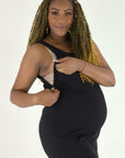 Vestido Lactancia Tina negro