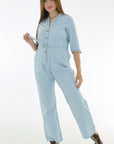 Jumper camisero denim liviano azul