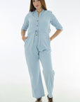 Jumper camisero denim liviano azul