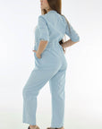 Jumper camisero denim liviano azul