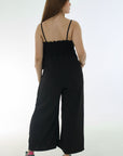 Jumper pantalón holgado negro