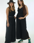 Jumper pantalón holgado negro