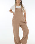 Jumper tipo overall Cargadera nudo caqui