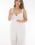 JUMPER TIRAS AMARRE EN FRENTE blanco
