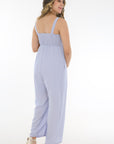 JUMPER TIRAS AMARRE EN FRENTE azul