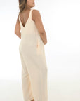 Jumper amarre en hombros beige