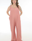 Jumper amarre en hombros rosa