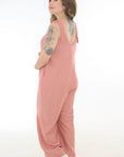 Jumper amarre en hombros rosa