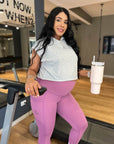 Leggins deportivo trana morado