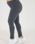 Leggins basico cottone gris