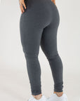 Leggins basico cottone gris