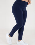Leggins basico cottone azul