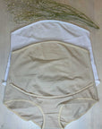 Panty para embarazo Pack x 2 blanco-beige