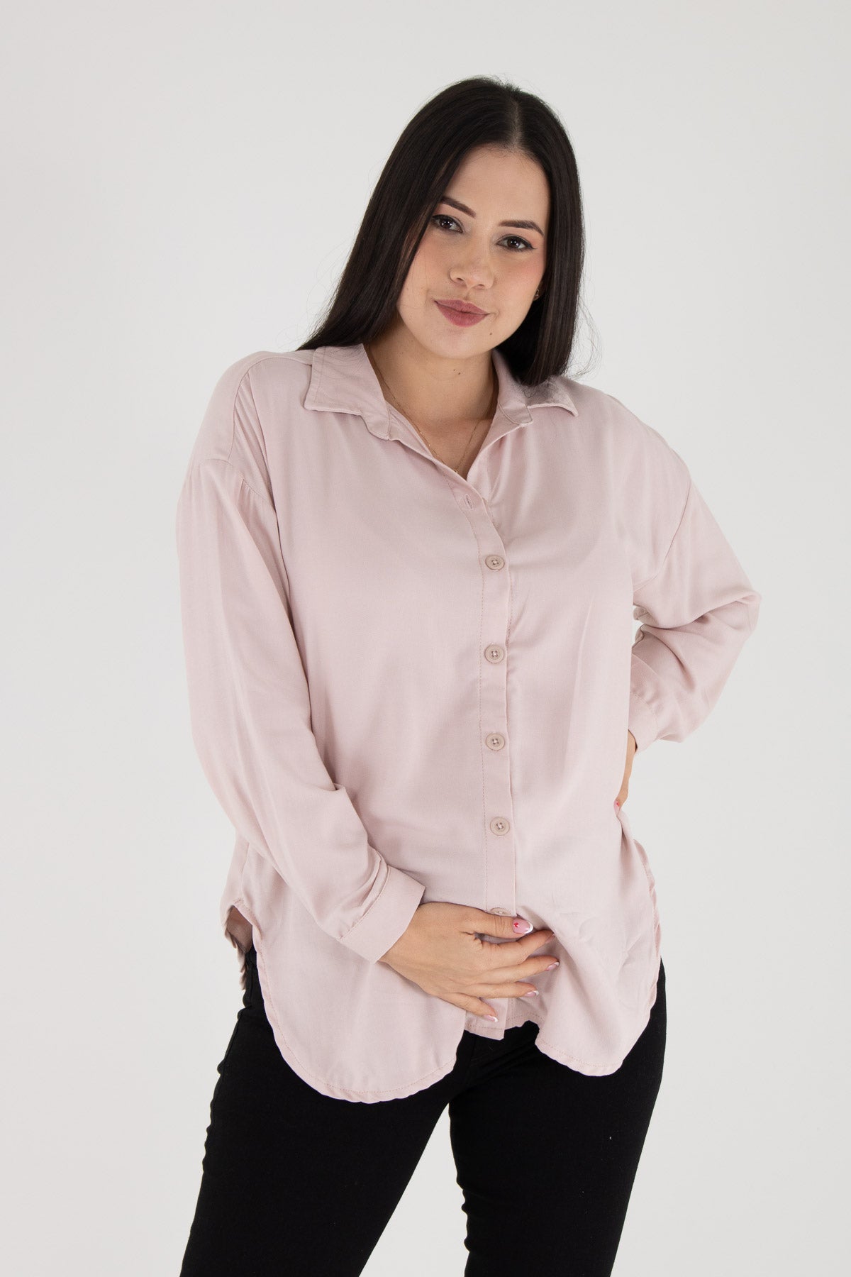 Camisa Bruna rosa