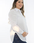 camisera corazon blanco