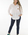 camisera corazon ivory