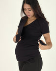 Blusa lactancia MUM negro