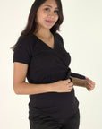 Blusa lactancia MUM negro