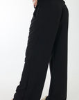 Pantalon pretina Resortada negro
