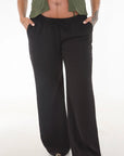 Pantalon Basico tira ajustable negro